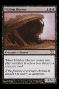 Magic the Gathering: 10th Edition (Base Set) card 149 Hidden Horror