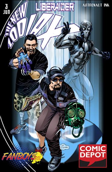 New Zodiax issue 3-C Comic Depot / FanboysInc Cover 1/300