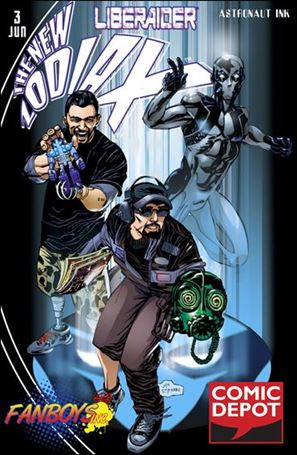 New Zodiax issue 3-C Comic Depot / FanboysInc Cover 1/300
