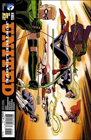 Justice League United issue 7-D Darwyn Cooke Cover