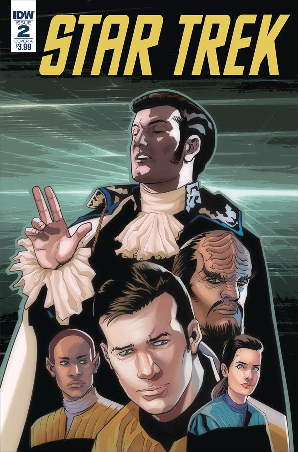 Star Trek: The Q Conflict issue 2 David Messina "Kirk" Cover
