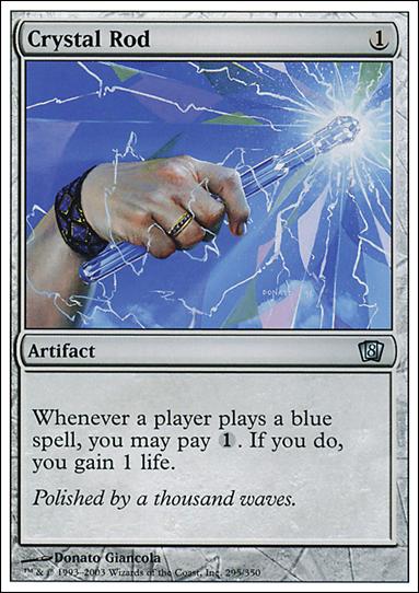Magic the Gathering: 8th Edition (Base Set) card 295 Crystal Rod