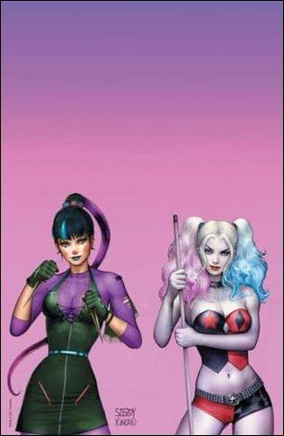 Harley Quinn (2016) issue 75-G Ryan Kincaid Comic Kingdom Harley/Punchline Cover