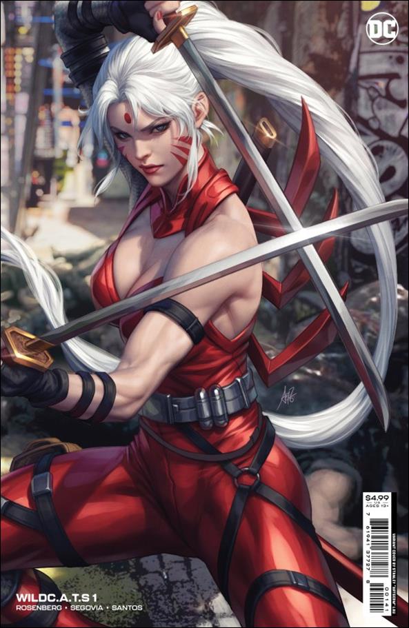 WildC.A.T.s (2022) issue 1-C Stanley "Artgerm" Lau Cardstock Cover