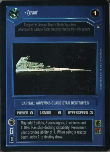 Star Wars: Reflections: A Collector's Bounty (Base Set) card 41 Tyrant