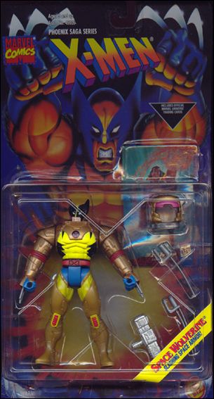 X-Men (Phoenix Saga Series)  figure 5-B Wolverine (8th Edition); Spacesuit (Long Card)