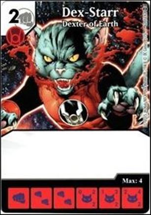 DC Comics Dice Masters War of Light card 42 Dex-Starr: Dexter of Earth 