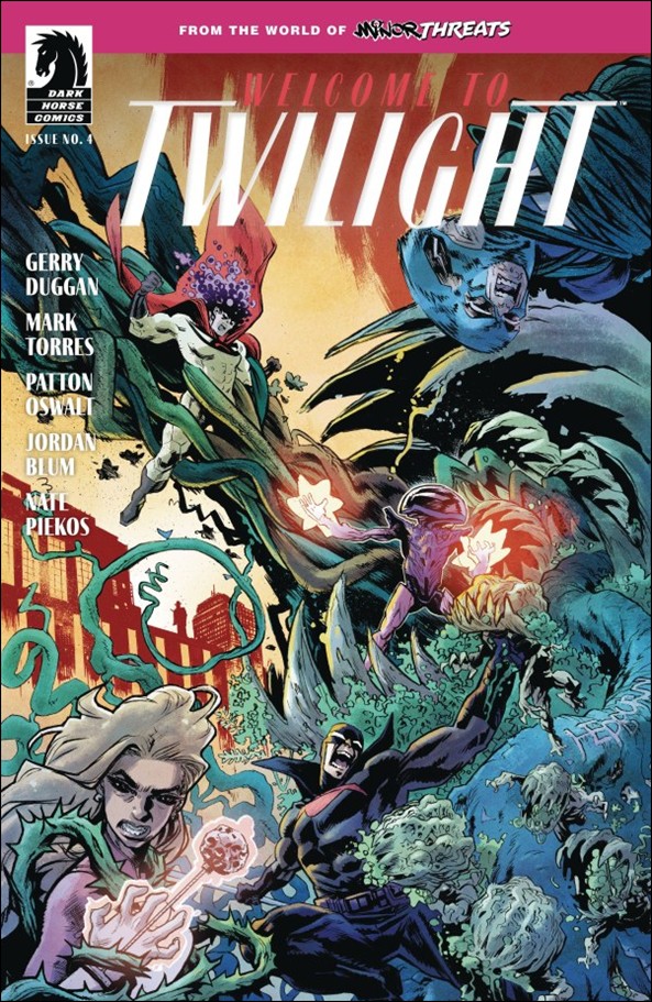 From the World of Minor Threats: Welcome to Twilight issue 4 Scott Hepburn Cover