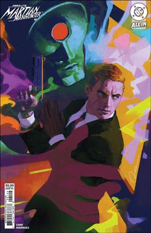 Absolute Martian Manhunter issue 1-N Gerald Parel Cardstock Cover (Second Printing)