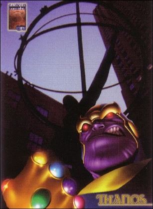 Marvel Premium QFX (Base Set) card 44 Thanos