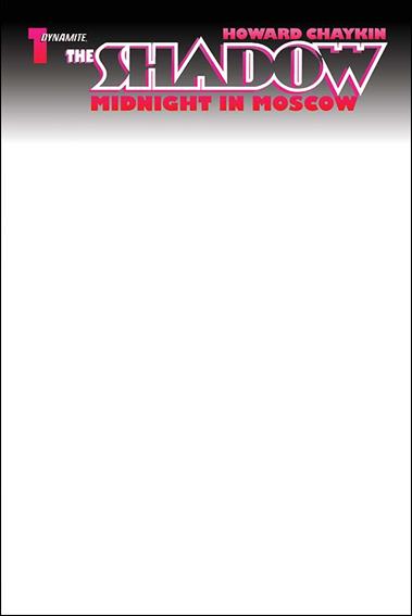 Shadow: Midnight in Moscow issue 1-B Blank Authentix Cover