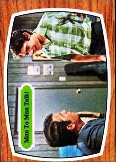 Brady Bunch (Base Set) card 46 Man to Man Talk!