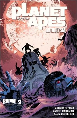 Planet of the Apes: Cataclysm issue 2-B Gabriel Hardman Cover
