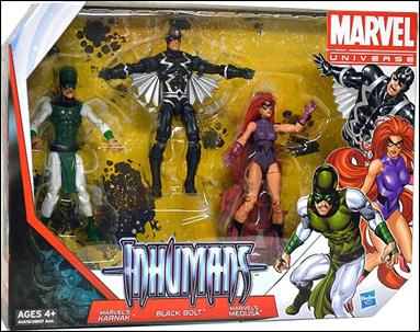 Marvel Universe (3-Packs) figure 10 Inhumans 3-Pack