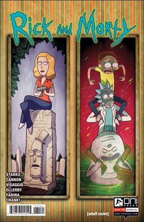 Rick and Morty (2015) issue 31-B Mike Vasquez Cover