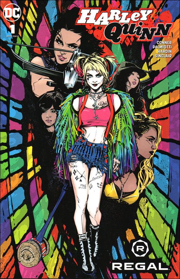 Harley Quinn (2016) issue 1-UY Joelle Jones Regal Cinemas Cover