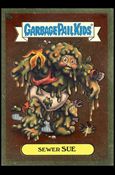 Garbage Pail Kids All-New Series 2 (Foil Sticker Subset)  card F8a Sewer Sue