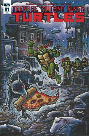 Teenage Mutant Ninja Turtles (2011) issue 81-D Kevin Eastman The Nerd Store Color Cover