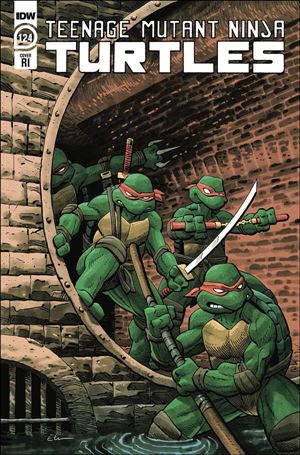Teenage Mutant Ninja Turtles (2011) issue 124-C Ethan Young 1:10 Cover