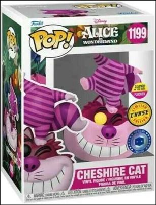 POP! Disney figure 1199-B Cheshire Cat (GITD) Chase Pop In A Box Exclusive
