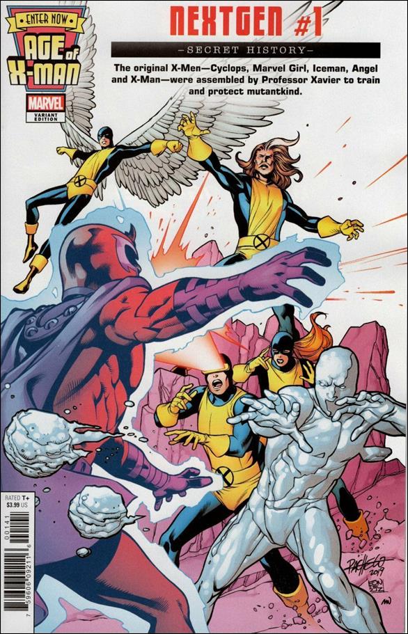 Age of X-Man: NextGen issue 1-D Carlos Pacheco Unbagged Secret Cover