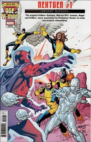 Age of X-Man: NextGen issue 1-D Carlos Pacheco Unbagged Secret Cover