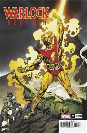 Warlock: Rebirth issue 2-D Gil Kane 1:25 Remastered Cover