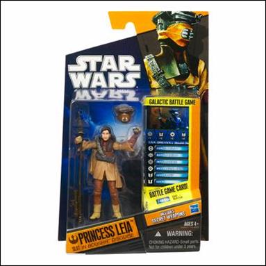 Star Wars: Saga Legends 3 3/4" Action Figures (2010) figure SL07 Princess Leia in Boushh Disguise