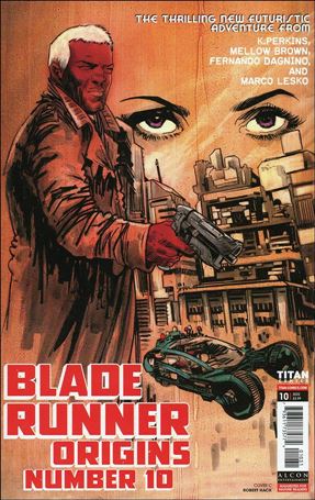 Blade Runner Origins issue 10-C Robert Hack Cover