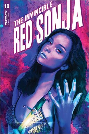 Invincible Red Sonja issue 10-K Carla Cohen Ultra Violet Cover