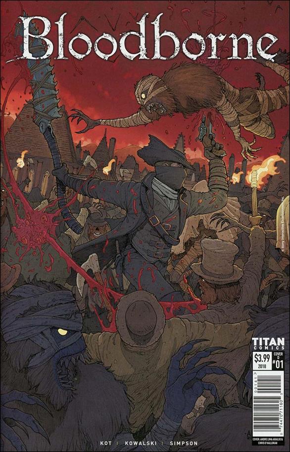 Bloodborne issue 1-D Andre Araujo Cover