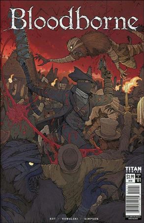 Bloodborne issue 1-D Andre Araujo Cover