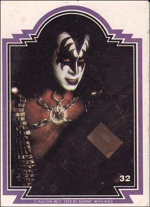 KISS: Series 1 (Base Set) card 32 Gene Simmons