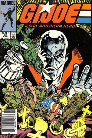 G.I. Joe: A Real American Hero issue 22-B Newsstand Cover