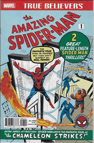 Amazing Spider-Man (1963) issue 1-0 DF Red True Believers (Signed by John Romita) 1/15