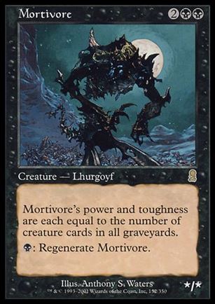 Magic the Gathering: Odyssey (Base Set) card 152 Mortivore