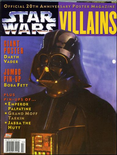Official Star Wars 20th Anniversary Poster Magazine issue nn Villians