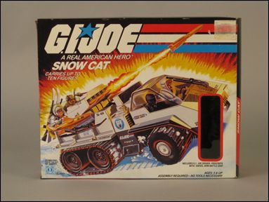 G.I. Joe: A Real American Hero 3 3/4" Basic Vehicles and Playsets figure 63 Snow Cat