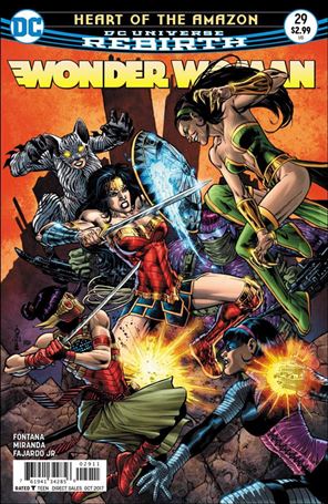 Wonder Woman (2016)  issue 29 Jesus Merino Cover