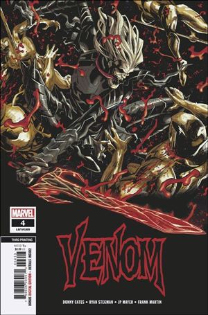 Venom (2018) issue 4-C Ryan Stegman Cover (3rd Printing)