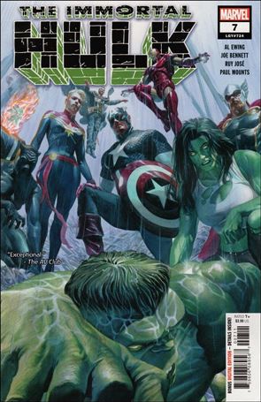 Immortal Hulk issue 7 Alex Ross Cover