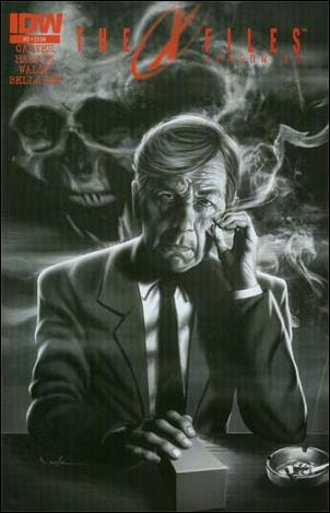 X-Files: Season 10 issue 3-E Carlos Valenzuela Greyscale Cover (2nd Printing)