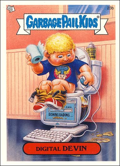 Garbage Pail Kids All-New Series 2 (Base Set)   card 23b Digital Devin