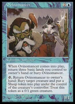 Magic the Gathering: Visions (Base Set) card 39 Ovinomancer