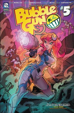 BubbleGun (2017) issue 5-B Martin Abel Cover