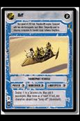 Star Wars: Jabba's Palace Limited (Base Set) card 178 Skiff