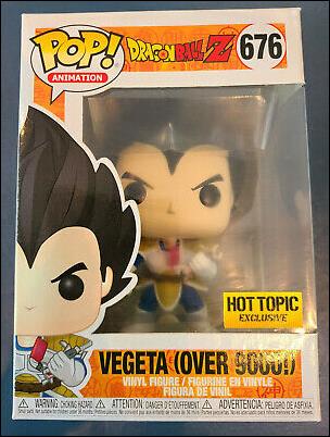 POP! Animation figure 676 Vegata (Over 9000!)