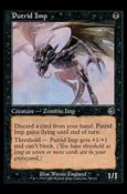 Magic the Gathering: Torment (Base Set) card 77 Putrid Imp