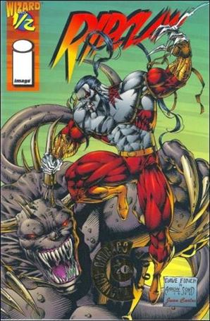 Ripclaw (04/1995) issue 1/2-C Chicago Comicon Gold Stamp Cover