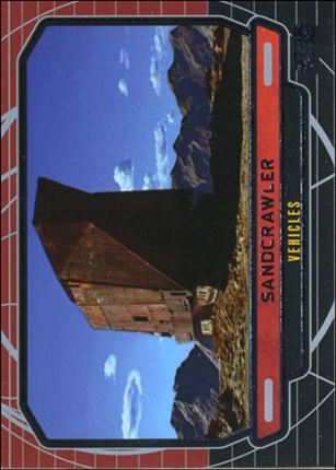 Star Wars Galactic Files (Base Set) card 270 Sandcrawler Vehicles